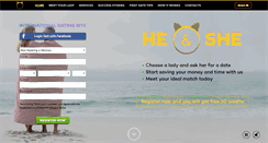 Desktop Screenshot of heandshetoday.com